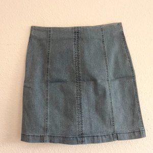Denim Mini Skirt Small